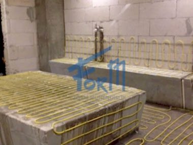 Isıtıcı Kablo Hamam Isıtma Uygulaması