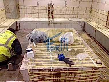 Isıtıcı Kablo Hamam Isıtma Uygulaması