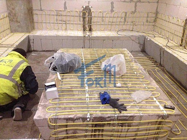 Isıtıcı Kablo Hamam Isıtma Uygulaması